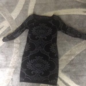 Cute black and grey dress